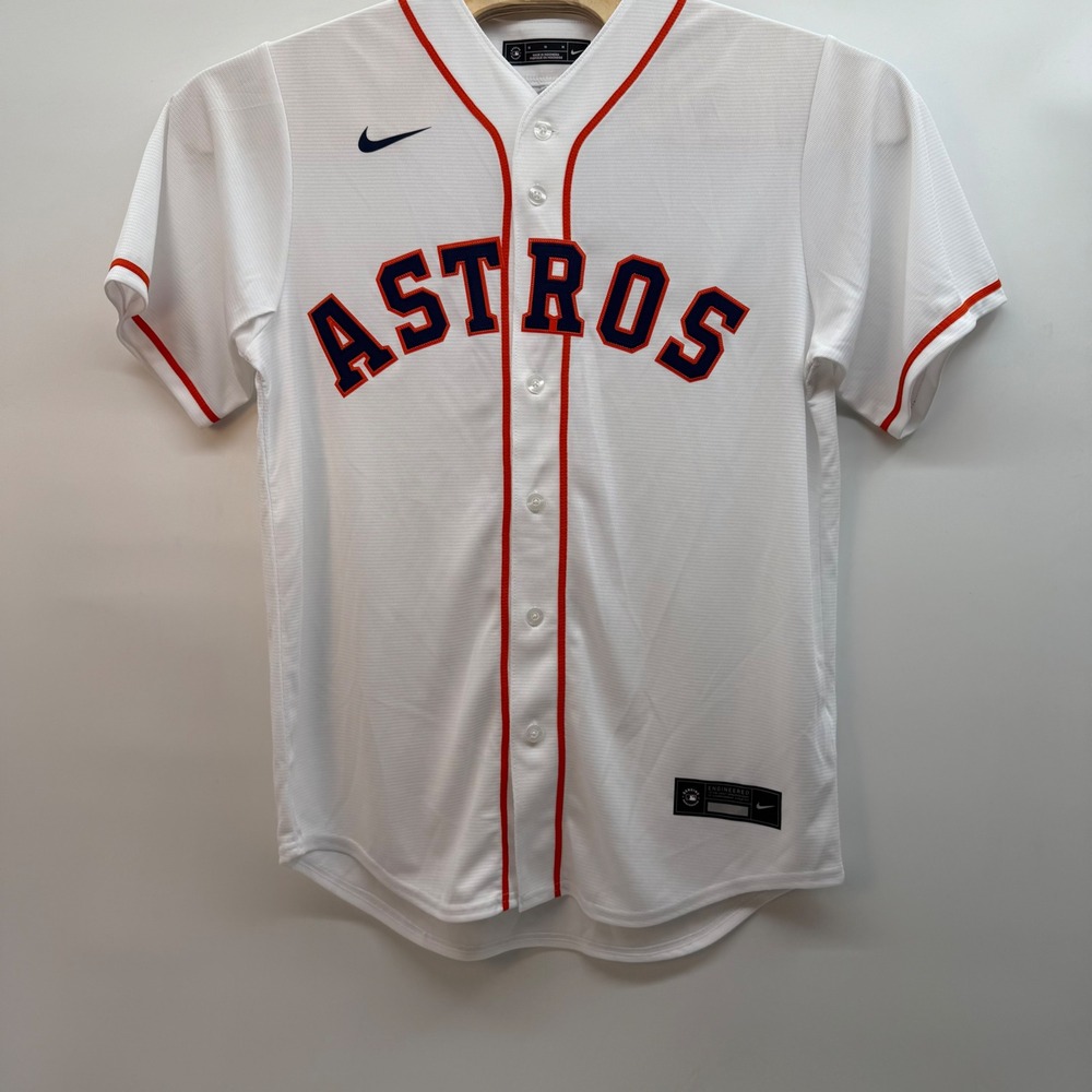 Nike Houston Astros "Peña" #3 Baseball Jersey White Men's XL